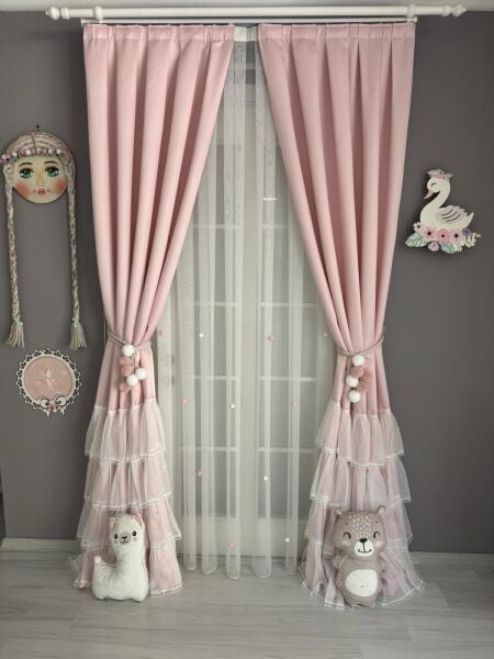 PUDRA FIRFIRLI FON PERDE VE TÜL