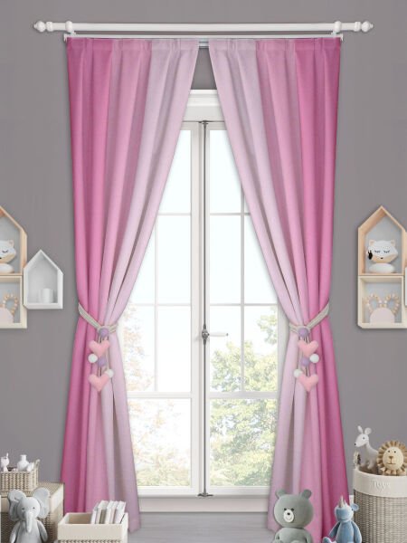 3 RENKLİ PEMBE KONSPET FON 80 CM