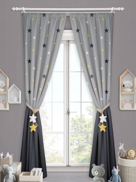 PUDRA FIRFIRLI-YILDIZ FON PERDE