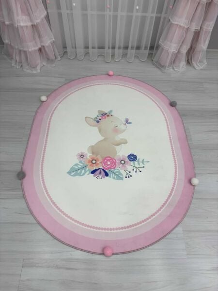 TAVŞANLI ÇİÇEKLİ HALI