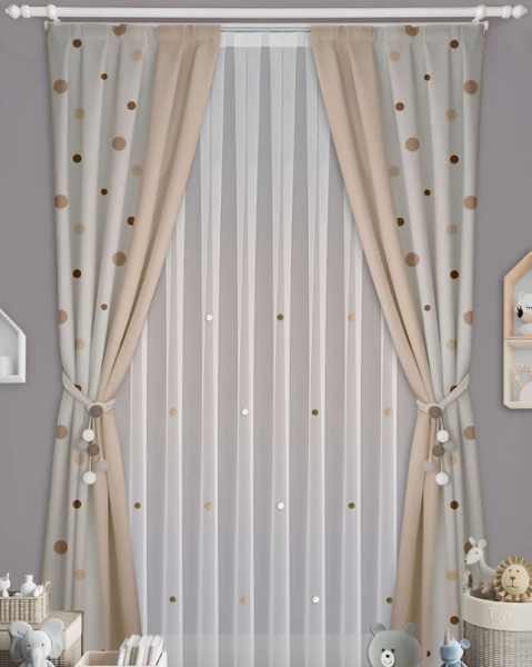 BEJ- KREM PERDE ve HALI